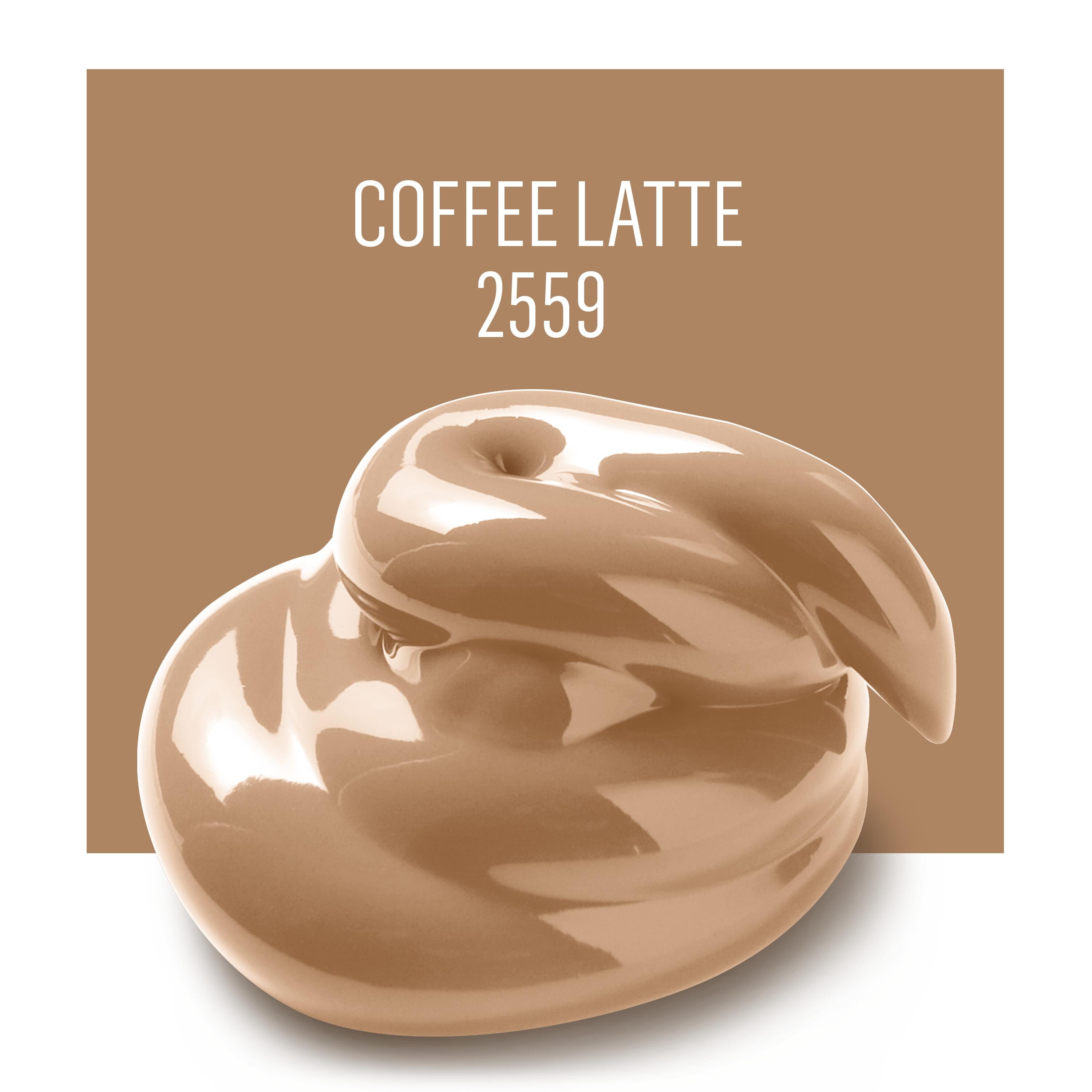 (2 pack) FolkArt Acrylic Craft Paint, Matte Finish, Coffee Latte, 2 fl oz