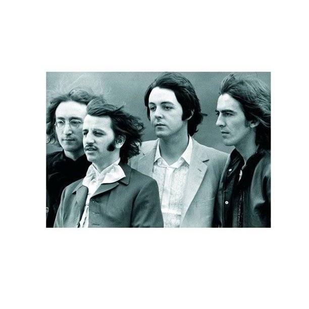 The Beatles - Tarjeta Postal Windswept Group (Multicolor)