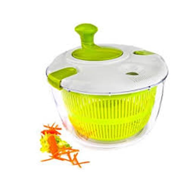  Gourmia GSA9240 Jumbo Salad Spinner - Manual Lettuce Dryer With  Crank Handle & Locking Lid, BPA Free and Top Rack Dishwasher Safe,(5L):  Home & Kitchen