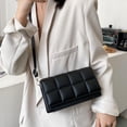 thumbnail image 3 of Bolso de cuero de PU para mujer, bolso con asa superior, informal negro1 jinwen bolsos cruzados de mujer, 3 of 8