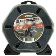 Genuine ECHO .095(253 ft) Black Diamond Trimmer Line for Gas Powered Trimmer Heads / 330095071