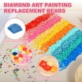 thumbnail image 3 of 10000 Pcs Diamond Art Painting Beads, Square 5D Diamond Art Painting Accessories for Gem Replacement(Navy), 3 of 6