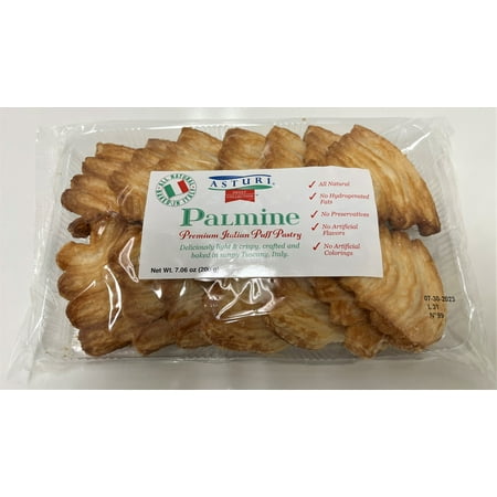 Asturi Italian Palmine Puff Pastry