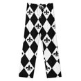thumbnail image 3 of Gambling Casino Cards Pajama Pants Breathable with Pockets Pajamas For Lady Vintage Sleeping Pants Bedroom Homewear, 3 of 6