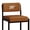26''-Brown-Faux Leather, variant on MultiHaven 26" Counter Height Bar Stools Set of 3,Modern Upholstered Stool with Thick Back & Seat for Kitchen Island,Bar,Cafe - Dark Brown PU