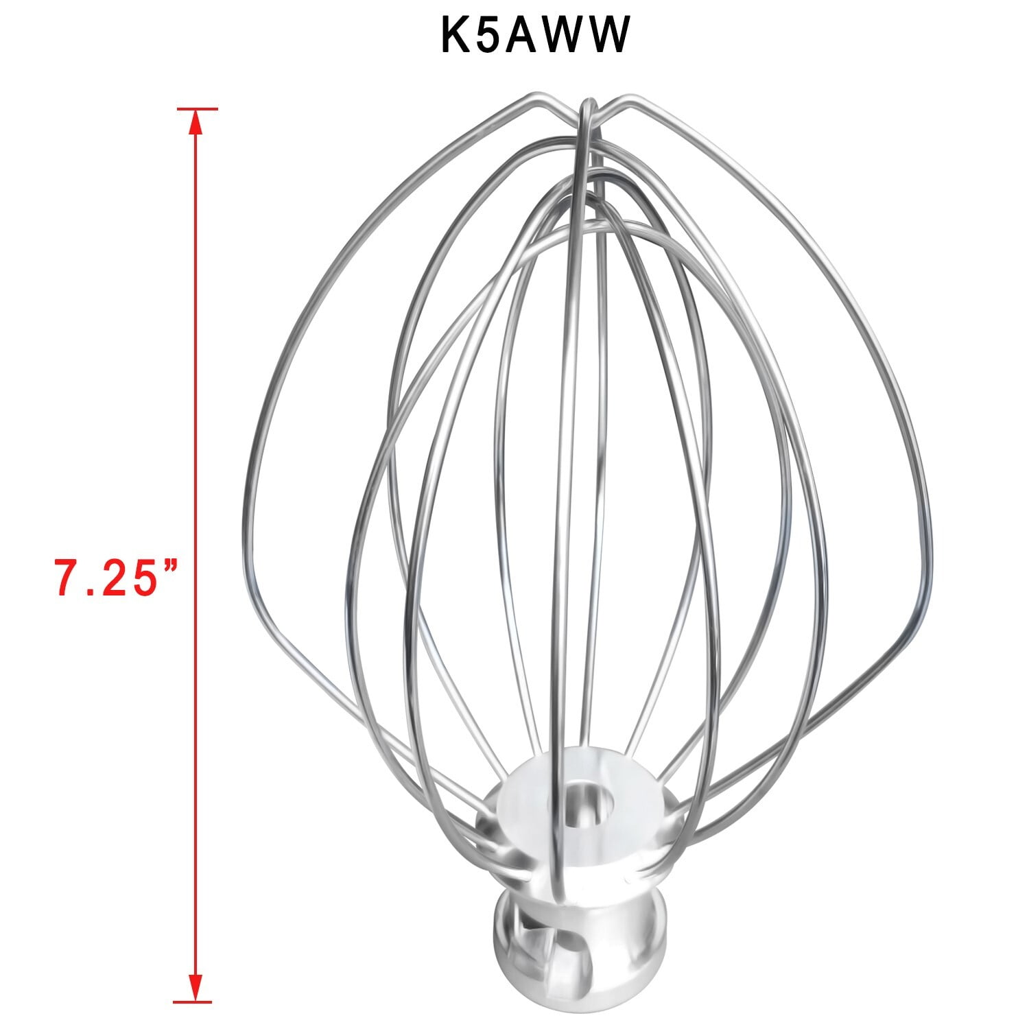 KitchenAid® 5-Qt. Bowl-Lift 6-Wire Whip, Stainless Steel (K5AWW)