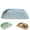 Blue, variant on Cat Dog Food Mat, Waterproof Non Slip Leather Pet Feeding Mat for Cats and Small Dogs, Easy Clean Raised Edge to Contain Spills, BPA Free with Grippers