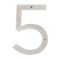 thumbnail image 1 of Sure-Loc Hardware HNSS6-5 SS Modern Satinless Steel House Numbers, 6", Satin Stainless, 1 of 1