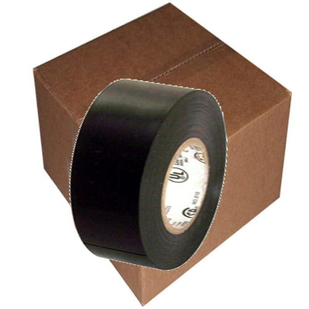 Electrical Tape Black 7 Mi 2 X 66 Ft Roll 7 Mil (80 Roll/Case)