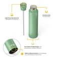 thumbnail image 4 of RTIC 26 oz Ceramic Lined Insulated Journey Water Bottle, Leak-Proof Lid, Sage, 4 of 7