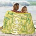 thumbnail image 3 of Custom Blanket with Name Personalized Blankets for Kids Adult Boys Girls Flannel Monogrammed Customized Blankets Throw (50''''x60''''), 3 of 6