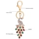thumbnail image 4 of Fiudx Ofertas Flash Del Día Solo En Línea Hermoso Llavero Con Diamantes De Imitación De Pavo Real, Llavero De Cristal Para Bolso, Llavero, 4 of 6