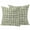 Green, variant on 2 Pack Outdoor Waterproof Throw Pillow Covers,Modern Purple Checkered Decorative Square Pillow Case Patio Pillowcases for Chair Couch Sofa 16x16in