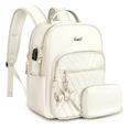 thumbnail image 1 of Mochila De Mujer Mochilas Dama Mochila Escolar Lab.G, Beige, 1 of 5