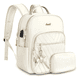 thumbnail image 1 of Mochila De Mujer Mochilas Dama Mochila Escolar Lab.G, Beige, 1 of 5