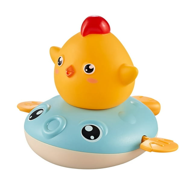 Bath Toy Wind up Plastic Baby Bath Thermometer Water Spray Toy Bath Squirter