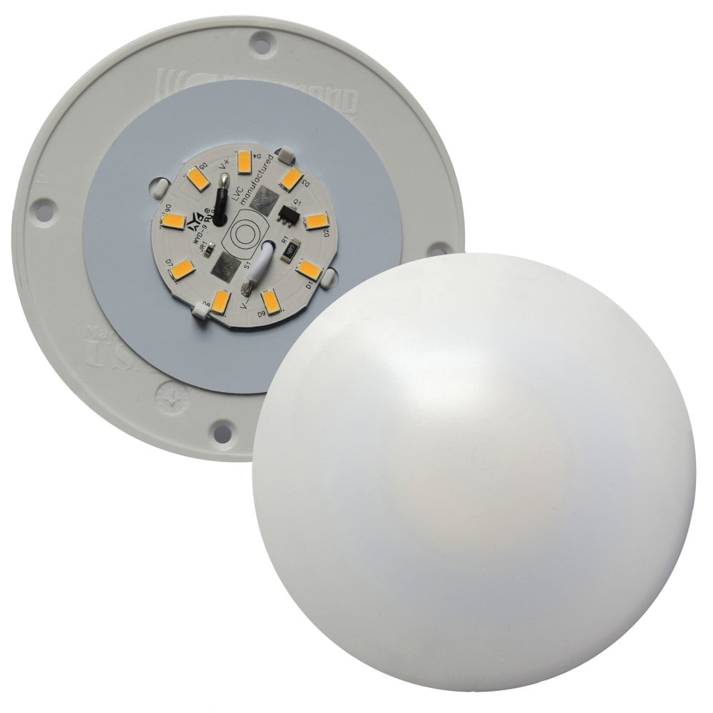 Fasteners Unlimited 0011050 Surface Mount Round LED Ceiling Light No