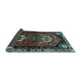 thumbnail image 2 of Ahgly Company Indoor Square Persian Light Blue Traditional Area Rugs, 8' Square, 2 of 4