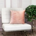 thumbnail image 2 of Parkland Collection Koko Transitional Quilted Pink Throw Pillow, 2 of 6