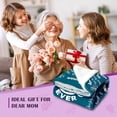 thumbnail image 2 of Gifts for Mom Birthday Gifts for Mom from Daughter Son Mom Birthday Gifts Mothers Day Blanket Gifts for Mom Christmas Valentines Day Gifts for Mom Best Mom Ever Gifts Blanket 50"*60" Blue, 2 of 6