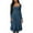 Blue Dress, variant on Womens Square Neck Midi Dress Long Sleeve Drop Waist A-Line Dress Elegant Evening Wedding Guest Dresses Black L