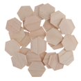 thumbnail image 3 of Paquete de 100 Piezas de Artesanales en apariencia de Sin Terminar, Perfectas para el arte Y La Artesanía Gloria Formas de madera inacabadas, 3 of 8
