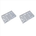 thumbnail image 1 of 2X Molde de Barra de Caramelo de Chocolate, Molde de Policarbonato para Chocolate, Molde de PláStico para Hornear Pasteles, Molde para Pasteles, 1 of 6