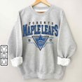 thumbnail image 1 of Chandail en Molleton Vintage des Années 90 Toronto Maple Leafs, Col Rond Toronto Maple Leafs, Shirt-2TG, 1 of 2