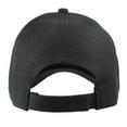 thumbnail image 4 of Gelante Plain Blank Baseball Caps Adjustable Back Strap Wholesale LOT 12 Pack- 001-Black, 4 of 5