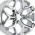 thumbnail image 2 of OE Wheels Chrome 20 inch Wheel 6 x 5.5 20 x 9 inches, Chrome, 2 of 3