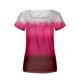 thumbnail image 4 of Blusa suelta de manga corta con cuello en V informal estampada a la moda para mujer OAVQHLG3B Store lin121212, 4 of 4