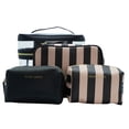thumbnail image 4 of Cosmetiquera Bolsa de maquillaje para mujer neceser de viaje set de 4 piezas, 4 of 5
