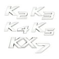 thumbnail image 4 of 3D Metal Chrome Black K2 K3 K4 K5 KX7 Letters Logo Rear Boot Trunk Emblem Badge Sticker Fit For Kia Car Styling Accessories, 4 of 6