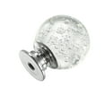 thumbnail image 3 of Uxcell 1.18'' Dia. Pulls Drawer Knobs Aluminum Alloy Clear 2Pcs, 3 of 5