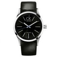 thumbnail image 3 of Calvin Klein Men's K2241104 Black Dial Leather Strap Stainless Steel Watch, 3 of 4