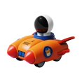 thumbnail image 2 of DEBGFS Jouets de Voiture à Pression et à Emporter pour Tout-Petits, Ensemble de Jouets de Voiture à Friction et Inertie, Voitures à Rétrofriction, Thème Spatial, Ensemble de Jouets de Voiture à Pousser pour Tout-Petits, Fusée Spatiale avec Astronautes, orange, Taille Unique, 2 of 8