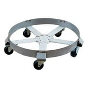 6FVH8 Drum Dolly, 1100 lb., 6-1 2 In H, 55 gal. by VALUE BRAND