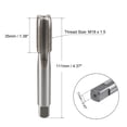 thumbnail image 2 of Unique Bargains M18 x 1.5 Left Hand High Speed Steel Machine 4 Straight Flutes Thread Tap, 2 of 6