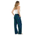 thumbnail image 3 of Casual Nights Women's Flannel Pajama Sleep Pants, Soft Plaid Pjs Bottoms, 3 of 4