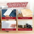 thumbnail image 5 of Panther Armor Anti Scratch Furniture Protectors, Cat Claw Shield -Matte 2 Rolls- Each 4 inch x 20 ft, 5 of 8
