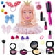 thumbnail image 1 of Cabeza de muñeca de lujo para peinar con accesorios de maquillaje | Juego de simulación de peluquería para niñas | Juguete de peluquería suave con peine y secador, 1 of 5