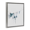 thumbnail image 2 of Stupell Industries Contemporary Teal Bikini on Clothesline Gray Floating Frame Canvas Art, 25 x 31, by Ziwei Li, 2 of 8