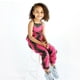 thumbnail image 5 of Gibobby Monos de Moda con tirantes para niñas, estilo sin espalda, 16 años, sin mangas para niños pequeños, mono africano tradicional de Ankara, y mono para niñas(Rosa， 5-6 Años), 5 of 5
