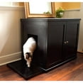 thumbnail image 2 of The Refined Feline Refined Litter Box, Large, Espresso, 2 of 11