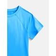 thumbnail image 3 of Athletic Works Girls Active Fashion Tee with Short Raglan Sleeves, Sizes 4-18 & Plus, 3 of 3