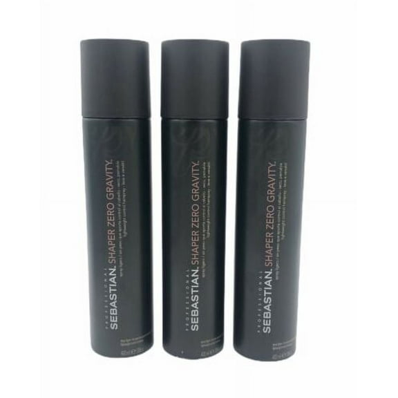 Sebastian Shaper Zero Gravity Lightweight Control Hairspray 13.5 oz Pack of 3