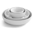 thumbnail image 2 of Gibson Home All U Need 14 Piece Round Ceramic Bowl Set in White, 2 of 8