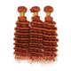 thumbnail image 5 of Hair Bundles Yuksoocosh, naranja quemado, onda profunda, 45, 50, 55 cm, 5 of 8