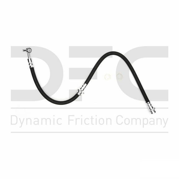Front Right Dynamic Friction Company Brake Line Hose 350-67077 For 2007-2012 Nissan Versa, 2010-2014 Nissan Cube