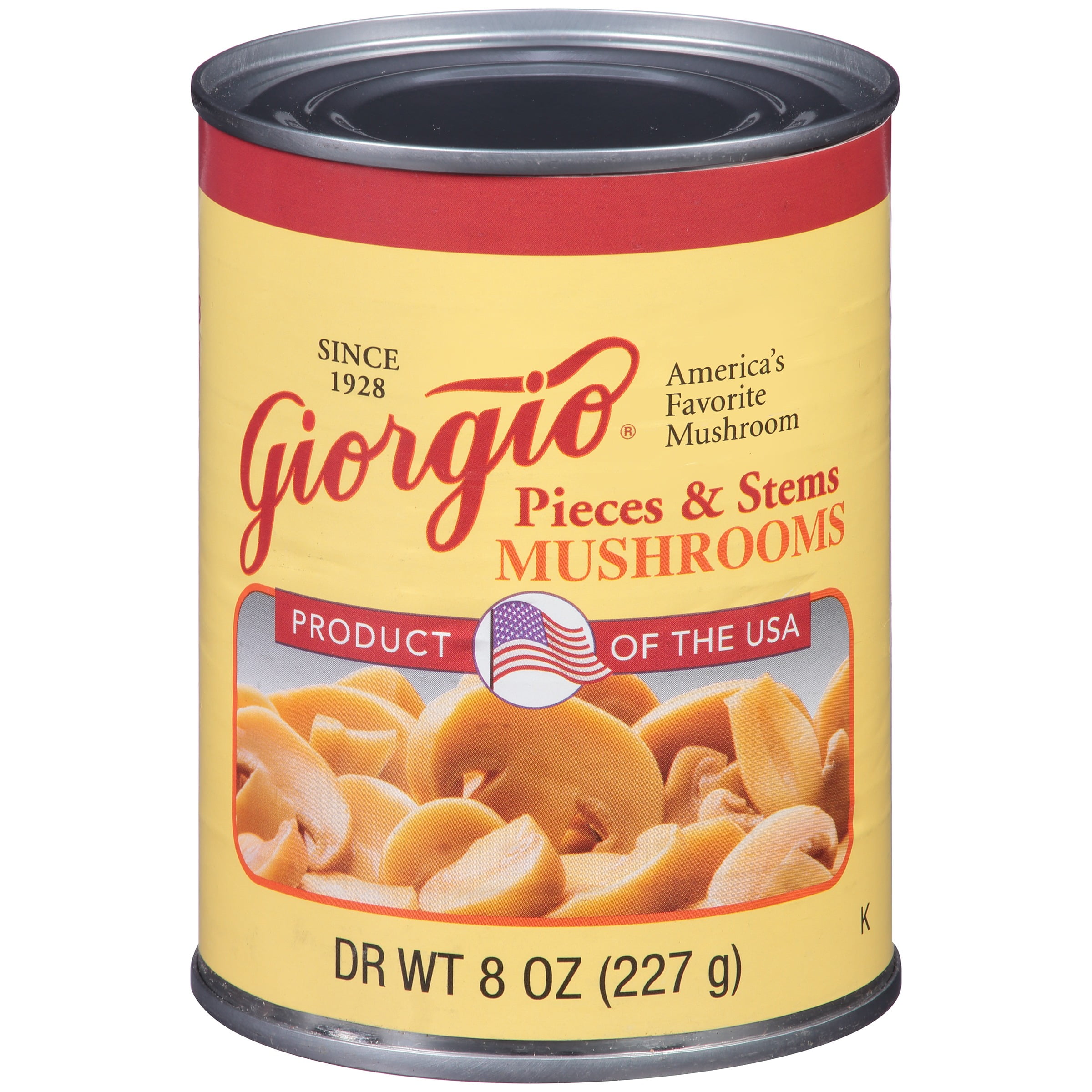 Giorgio Pieces & Stems Mushrooms, 8.0 OZ by Giorgio Foods, Inc.